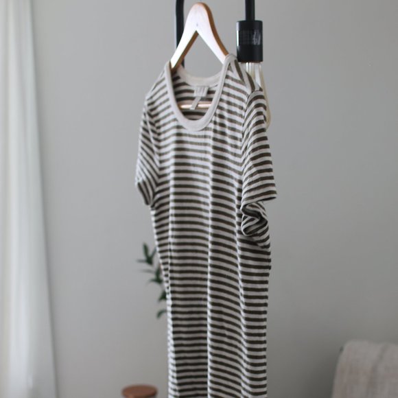 Striped t-shirt dress - Picture 3 of 3